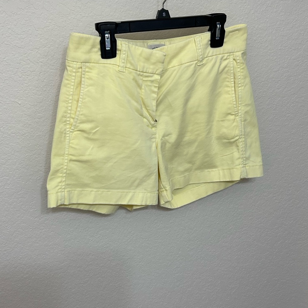 J Crew Shorts in yellow, Size 2